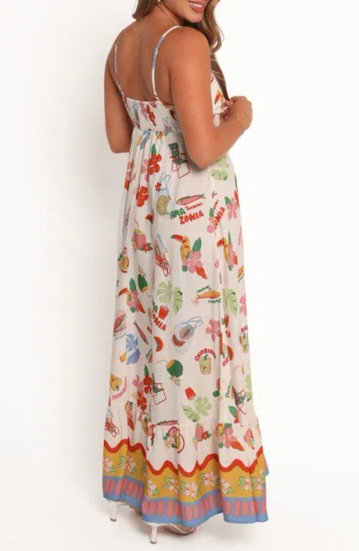 Petal And Pup Petal & Pup Else Print Maxi Dress In Multi