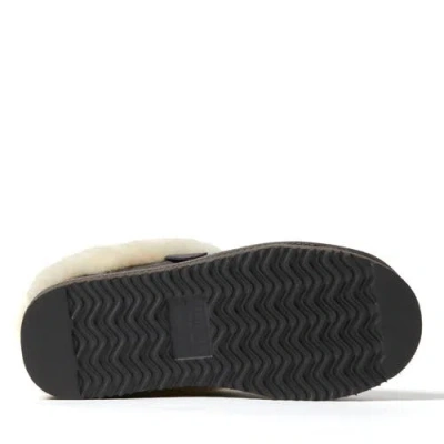 Dearfoams Fireside Adelaide Genuine Shearling Clog Slipper