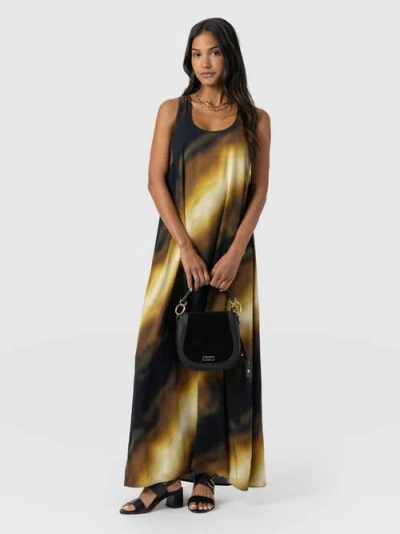 Saint + Sofia Celeste Maxi Dress