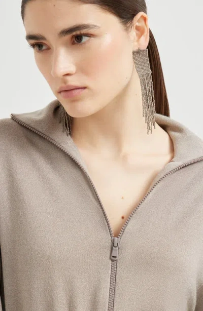 Brunello Cucinelli Zip-front Cardigan