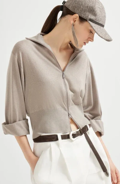 Brunello Cucinelli Zip-front Cardigan