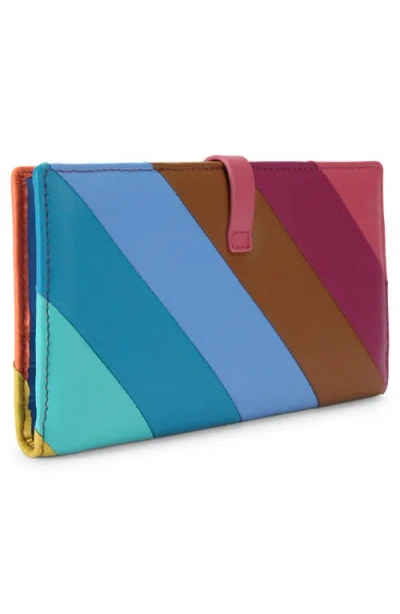 Kurt Geiger London Kensingtone Stripe Leather Wallet