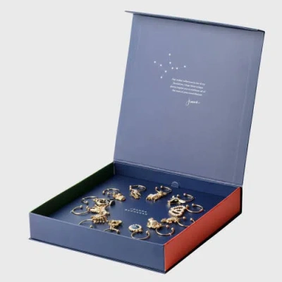 Joanna Buchanan Zodiac Wine Charm Gift Set, Set Of 12 In Multi