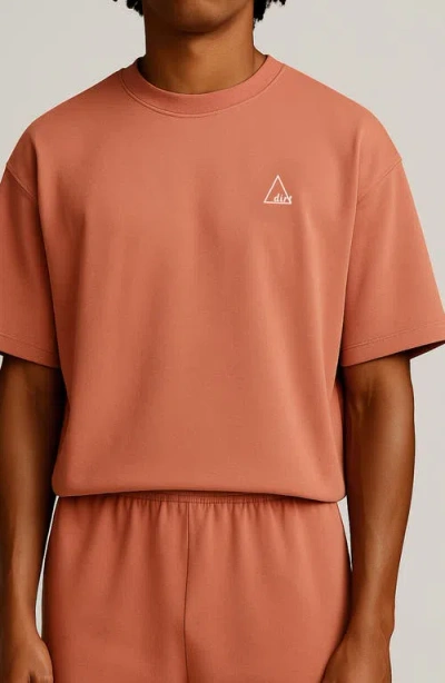 D.rt Short Sleeve Sweatshirt In Brown