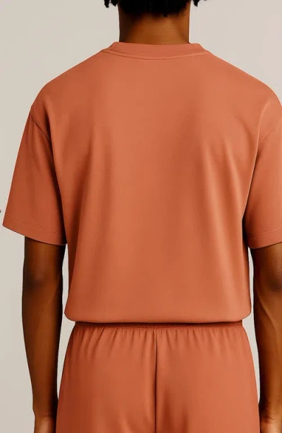 D.rt Short Sleeve Sweatshirt In Brown