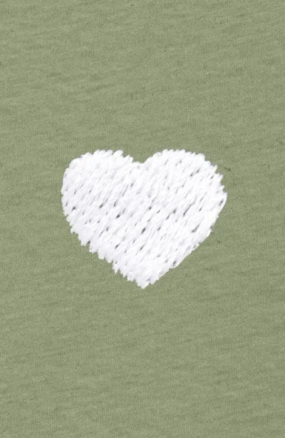Dalix Womens Lil Heart Lightweight High Waisted Tee