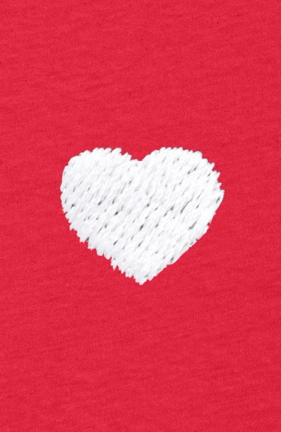 Dalix Womens Lil Heart Lightweight High Waisted Tee