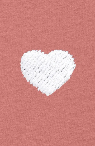 Dalix Womens Lil Heart Lightweight High Waisted Tee
