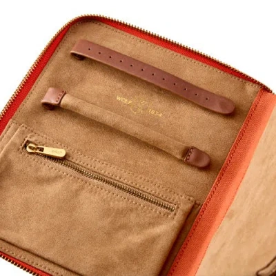 Wolf Ida Travel Zip Jewelry Portfolio