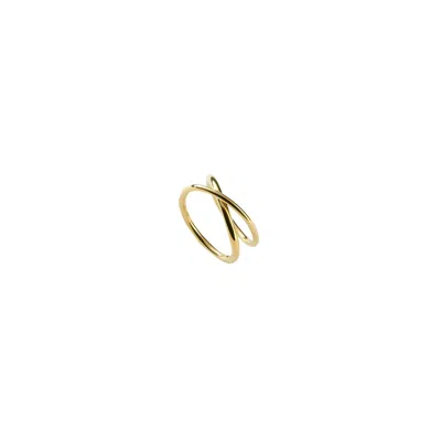 Jeunesse Dorée Paris Women's Lebrun - Minimalistic Gold Plated Ring