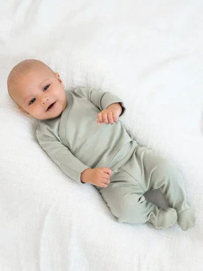 Colored Organics Riley 2 Piece Kimono Wrap Top And Pant Set