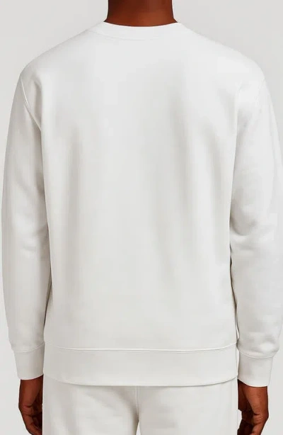D.rt Golf Par Cotton Crewneck Sweatshirt In White