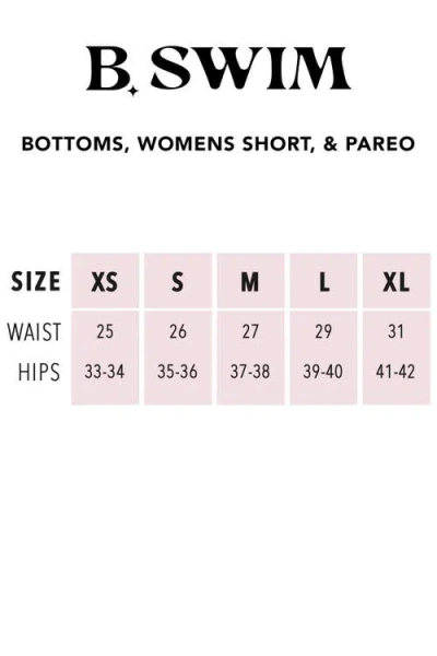 B Swim Low-tide Hipster Bikini Swim Bottoms