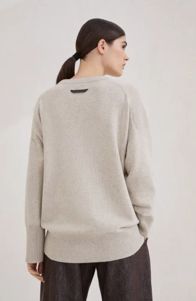Brunello Cucinelli Cashmere Sweater With Monili