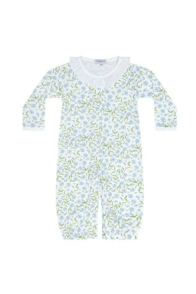 Nellapima Blue Vines Print Converter Gown