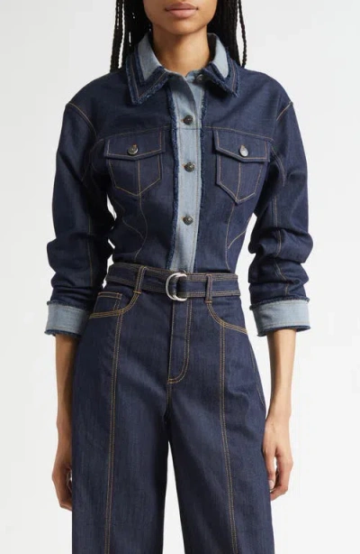 Cinq À Sept Cinq A Sept Canyon Cropped Scrunched Jacket