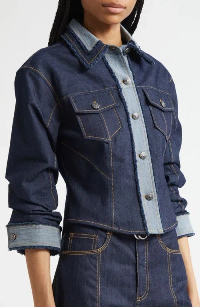 Cinq À Sept Cinq A Sept Canyon Cropped Scrunched Jacket