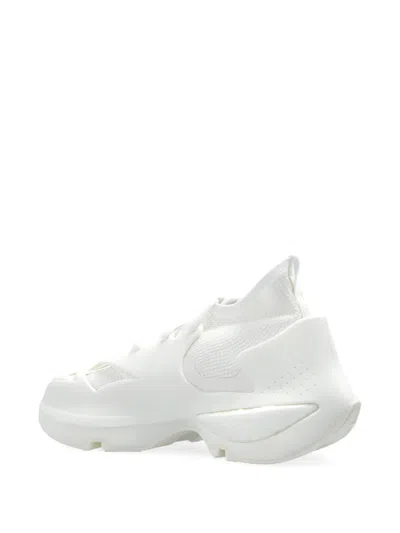 Adidas By Stella Mccartney Sock-style Mesh Sneakers In White