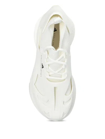 Adidas By Stella Mccartney Sock-style Mesh Sneakers In White