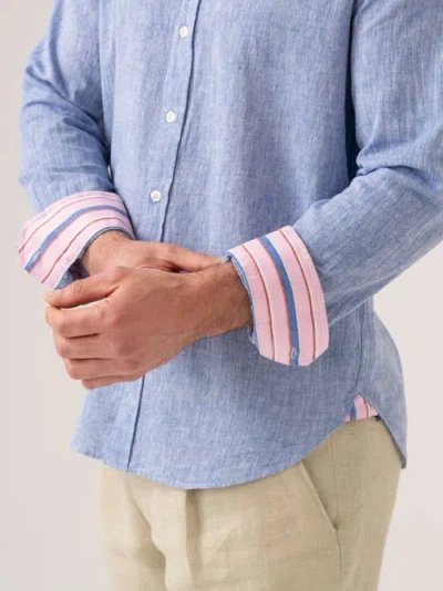 Koy Clothing Crocodile Long Sleeve Linen Shirt