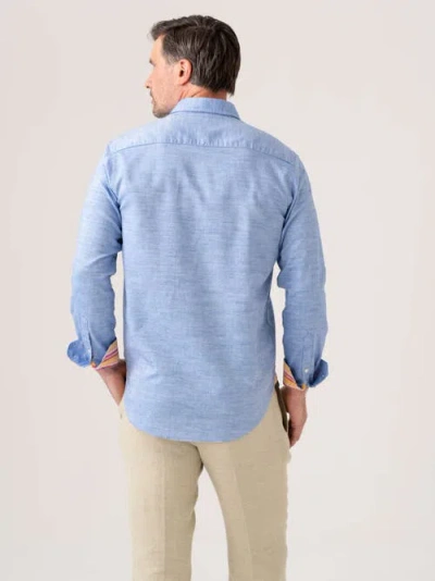 Koy Clothing Crocodile Long Sleeve Linen Shirt