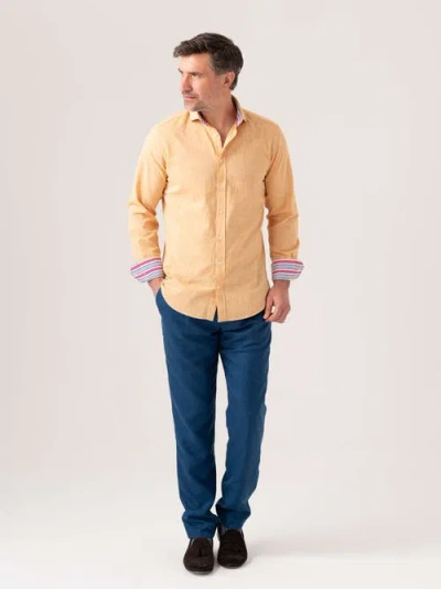 Koy Clothing Crocodile Long Sleeve Linen Shirt