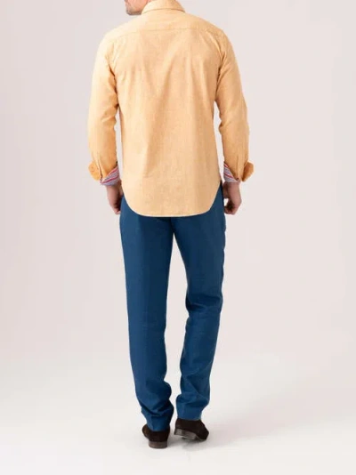 Koy Clothing Crocodile Long Sleeve Linen Shirt