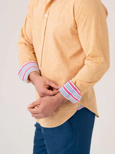 Koy Clothing Crocodile Long Sleeve Linen Shirt