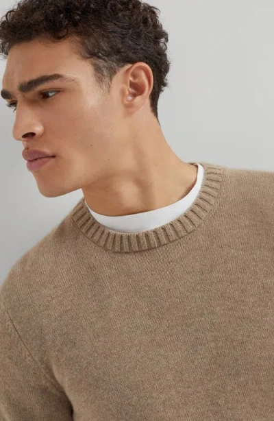 Brunello Cucinelli Cashmere Sweater In Brown