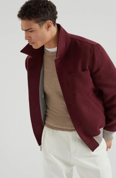 Brunello Cucinelli Cashmere Sweater In Brown