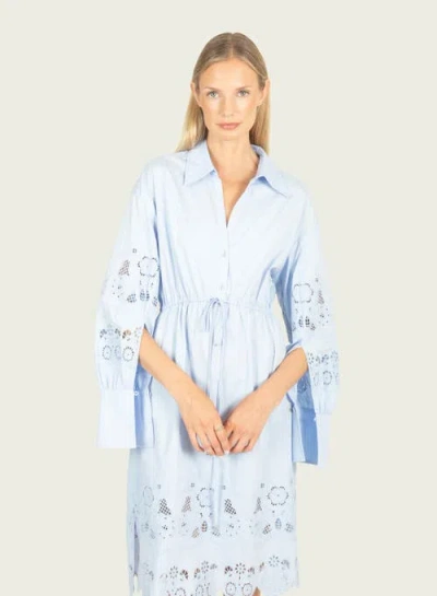 Secret Mission Elodie Dress In Blue