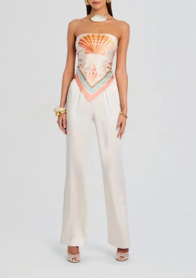 Retroféte Retrofête Alivia Silk Top In Multi