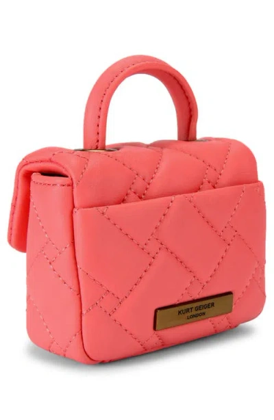 Kurt Geiger London Micro Kensington Leather Crossbody Bag