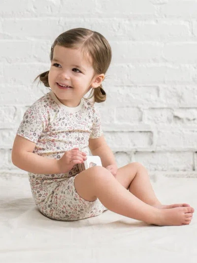 Colored Organics Organic Cotton 2-piece Short Sleeve Jammie Set