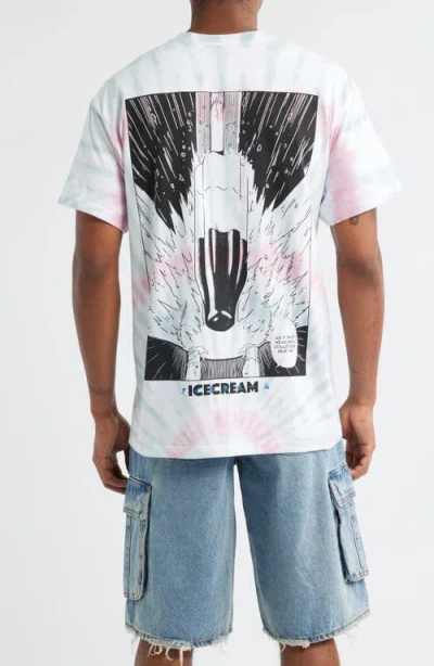 Icecream Unlimited Power Graphic T-shirt In Neutral