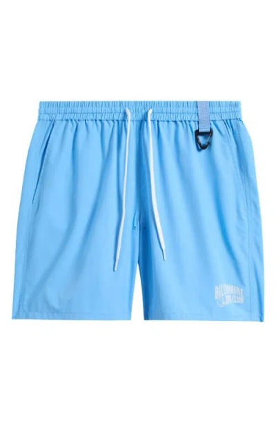 Billionaire Boys Club Bb Curve Drawstring Shorts In Blue