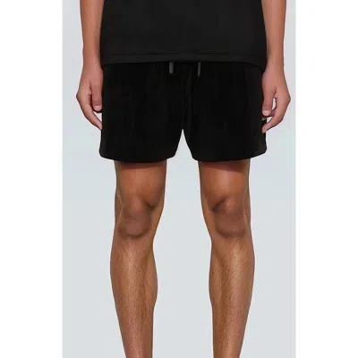 D.rt Eleven Key Cotton Corduroy Drawstring Shorts In Black
