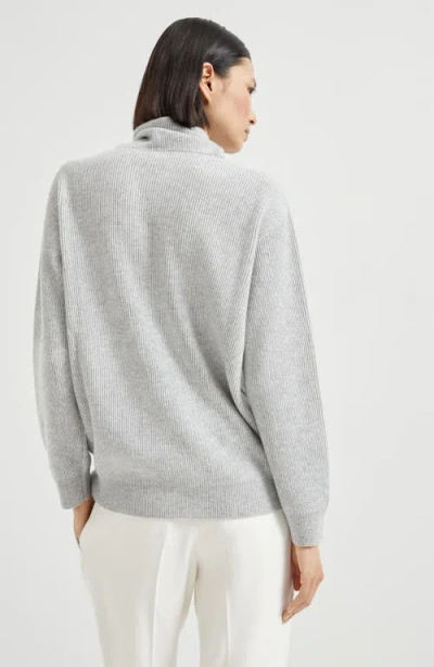 Brunello Cucinelli English Rib Knit Sweater