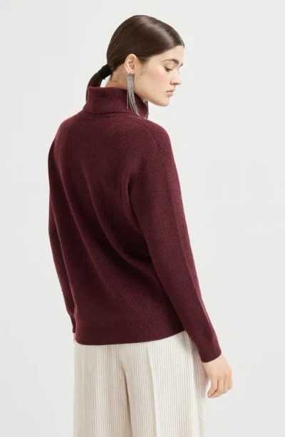 Brunello Cucinelli Ribbed Turtleneck Sweater