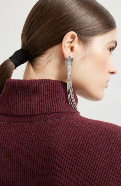 Brunello Cucinelli Ribbed Turtleneck Sweater