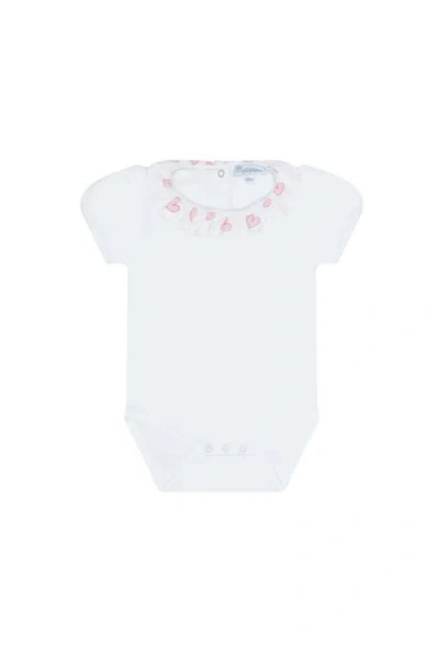 Nellapima Pink Heart Print Bodysuit Set