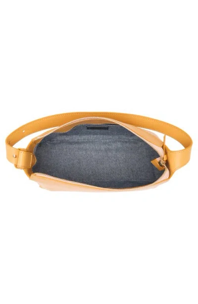 Clare V . Fleurine Leather Shoulder Bag