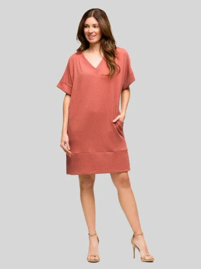 24seven Comfort Apparel V-neck Sleeveless Maxi Dress With Belt In Animal Print