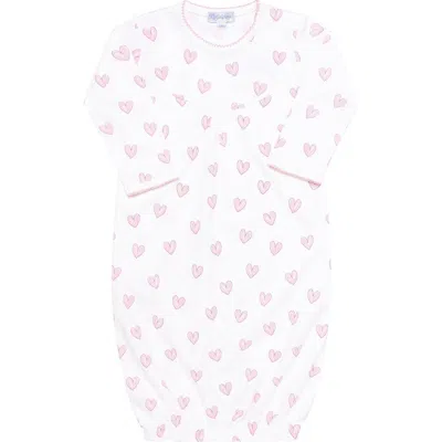 Nellapima Pink Heart Print Gown