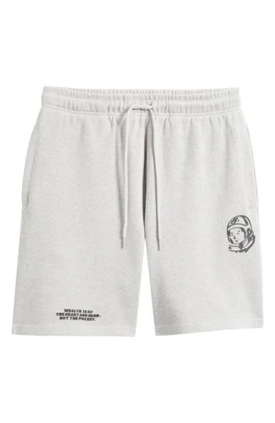 Billionaire Boys Club Bb Helmet Cotton Drawstring Shorts In Gray