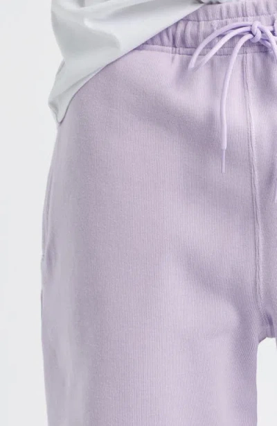 Billionaire Boys Club Bb Helmet Cotton Drawstring Shorts In Purple