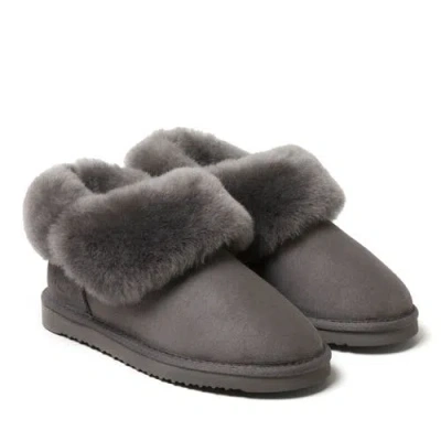 Dearfoams Fireside Perth Genuine Shearling Foldover Boot