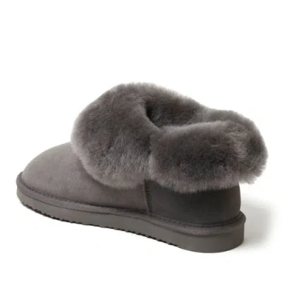Dearfoams Fireside Perth Genuine Shearling Foldover Boot