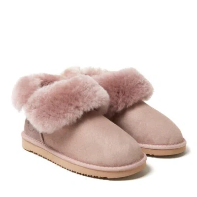 Dearfoams Fireside Perth Genuine Shearling Foldover Boot