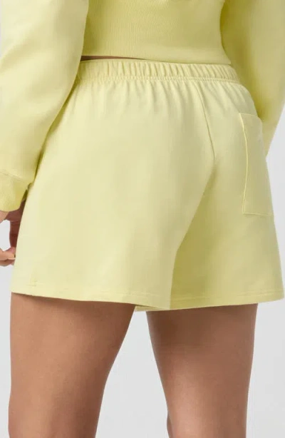 Florence By Mills Relaxed French Terry Shorts In Yellow